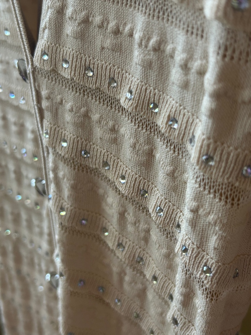 Sandro knit and sequined dress - Picture 4 of 4